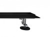 AQUALine - Odpływ liniowy podłogowy 2w1 pod płytkę CZARNY Matowy Obrotowy syfon 70cm R04BK700