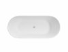 Besco Wanna wolnostojąca Moya Matt B&W 170 + klik-klak chrom #WMMC-170M