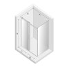 NEW TRENDY Kabina prysznicowa drzwi przesuwne SOFTI 120x80x200 EXK-3920