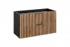 COMAD Szafka podumywalkowa 100cm XILO BLACK WOTAN 82-100-D-2S 