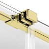 NEW TRENDY kabina prysznicowa narożna prostokątna Smart Light Gold złota 110x80 cm EXK-4233