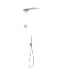 TRES SHOWER TECHNOLOGY Zestaw elektronicznej baterii termostatycznej podtynkowej 2-drożnej Shower technology prysznicowej-09286551