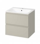 CERSANIT - Set C468 - Szafka łazienkowa z umywalką MODUO 60 cm kolor Kaszmir  S801-591