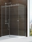 NEW TRENDY Kabina prysznicowa drzwi przesuwne DIORA 130x90x200 PL PRODUKCJA