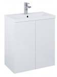 ELITA Szafka z umywalką SET KIDO 60 2D WHITE HG PDW 169099/RE020600118060
