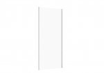 CERSANIT - Ścianka kabiny prysznicowej LARGA chrom 90x195 szkło transparentne  S932-132