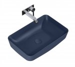 ELITA UMYWALKA NOMIA 50x39 BLAT, CERAM NAVY BLUE MATT 146053/RE040500057030