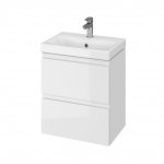 CERSANIT - Szafka podumywalkowa MODUO SLIM 50 biała  S929-006