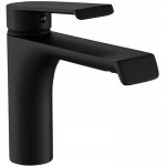 REA - Bateria umywalkowa HASS Black/Czarna Niska