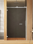 NEW TRENDY Drzwi wnękowe 150x200 Softi X, drzwi pojedyncze, przesuwne typu soft close EXK-5257/EXK-5258 