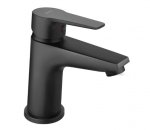 FERRO - Bateria umywalkowa stojąca RITTO BLACK  z korkiem click-clack  BTR2BL
