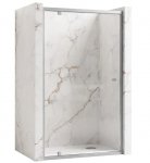 REA - Drzwi prysznicowe PRIMO Swing 100 Chrom