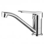 KUCHINOX - Bateria umywalkowa ATEZ stojąca z ruchomą wylewką Chrom  BTK_026D