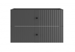 MEGSTYL Szafka Pod Umywalkę 2S 80cm Szary Mat XILO-0000-0005826
