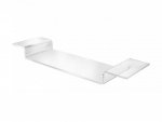 BESCO Półka do wanny akrylowej 70x25 Clear PW-CL-70