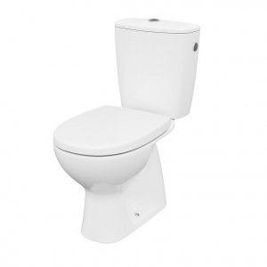 CERSANIT - Wc kompakt 684 ARTECO CleanOn 020 new 3/5, deska duroplastowa wolnoopadająca z łatwym wypinaniem  K667-075