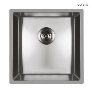 Oltens Stalvask zlewozmywak stalowy 1-komorowy 44x44 cm stal polerowana 71100100