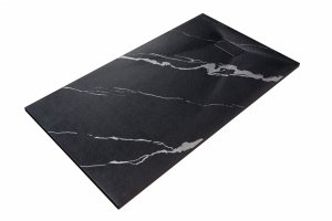 BESCO Brodzik prostokątny Vexo Marble Black 170x90 VMB-170-90-P