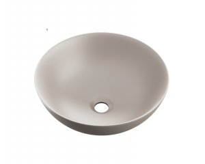 EXCELLENT Luqa umywalka nablatowa 40 cm okrągła, cappucino mat CEAC.6401.400.CAM