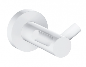 OMNIRES haczyk podwójny MODERN PROJEKT biały mat MP60120WM