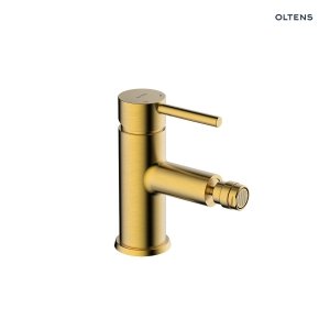 Oltens Molle bateria bidetowa stojąca złoto szczotkowane 31300810