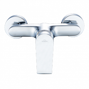 INVENA - Bateria natryskowa ścienna KALON chrom BN-42-001-X