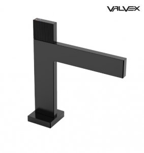 VALVEX - Bateria umywalkowa stojąca VARSO Black/Czarna  2417910