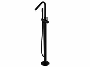 BESCO Bateria wannowa wolnostojąca Veo 3.0 czarny matt BW-V3-CZ