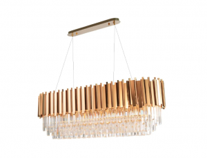 TOOLIGHT KRYSZTAŁOWA LAMPA SUFITOWA 312355 Złota