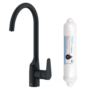 LAVEO CLARO Bateria zlewozmywakowa z systemem filtrującym Amii BAKB798D