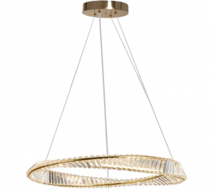 TOOLIGHT KRYSZTAŁOWA LAMPA SUFITOWA LED APP1064-1CP