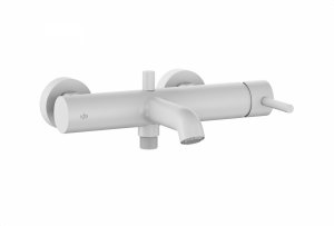 ARMATURA KRAKÓW KFA bateria wannowa pozioma MOZA WHITE 5034-020-44