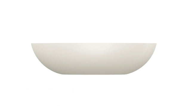 OMNIRES umywalka nablatowa, 50 x 32 cm SHELL M+ white sand mat (WS) SHELL500UNWS