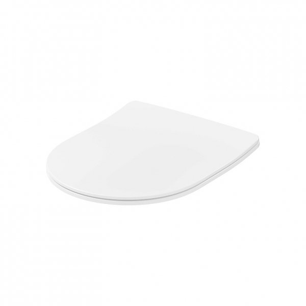 CERSANIT MISKA ZAWIESZANA LARGA PRO OVAL CERSANIT VORTEX Z DESKĄ DUROPLASTOWĄ MOONWAY SPOT SLIM Z PODŚWIETLENIEM LED SET C823: S4026-009