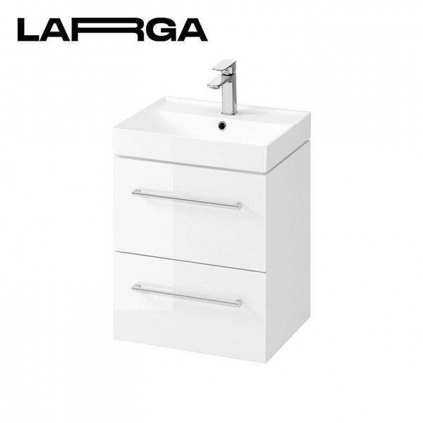 CERSANIT - Set B662 LARGA 50 biały DSM (szafka+umywalka)  S801-440