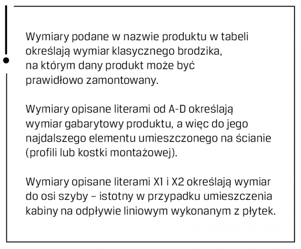 NEW TRENDY Kabina prysznicowa SMART LIGHT GOLD 1D prostokątna U 110x100x200 szkło czyste 8mm Active Shield 2.0 - UCHWYT RELING EXK-6699