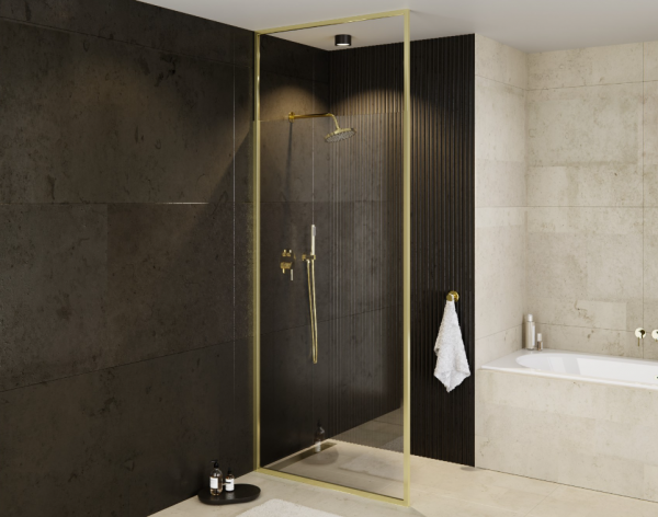 BESCO Ścianka walk-in Icon Gold 100x200 ICG-100-200C