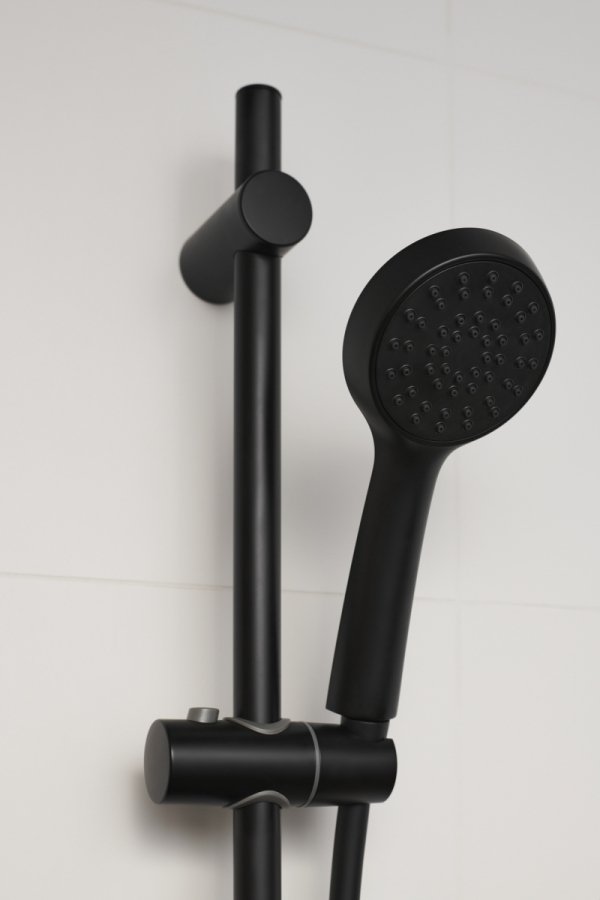 ARMATURA KRAKÓW KFA Natrysk przesuwny SPARC BLACK 841-371-81