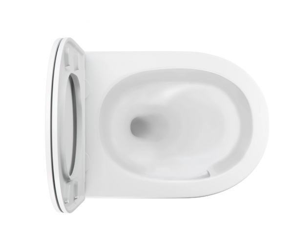 OMNIRES miska toaletowa wisząca SILENT POWER™ z deską wolnoopadającą, 54 x 37 cm OTTAWACSPMWBM