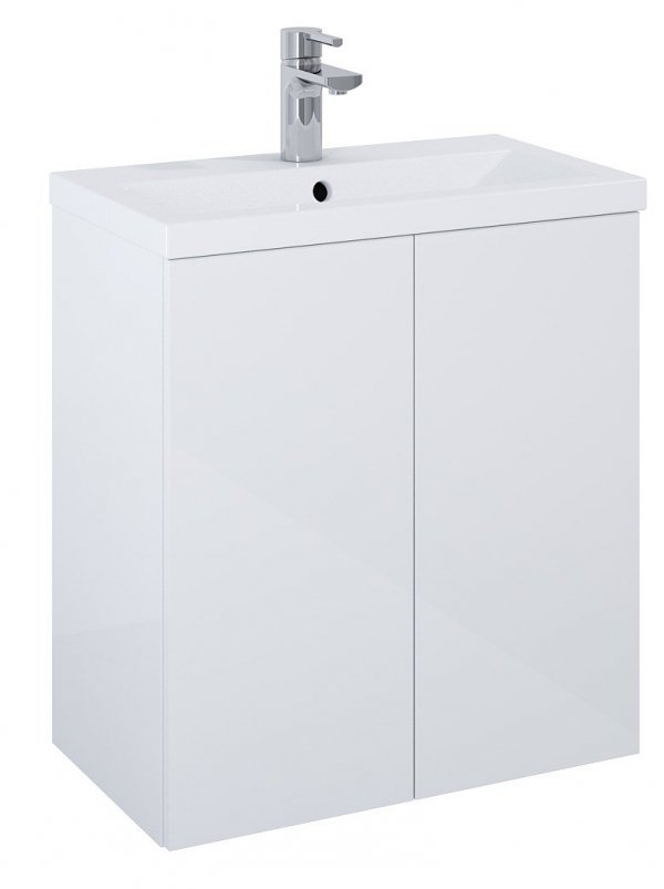 ELITA Szafka z umywalką SET KIDO 60 2D WHITE HG PDW 169099/RE020600118060