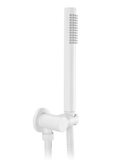REA - Zestaw Prysznicowy Podtynkowy LUNGO MILER Biały z termostatem + BOX