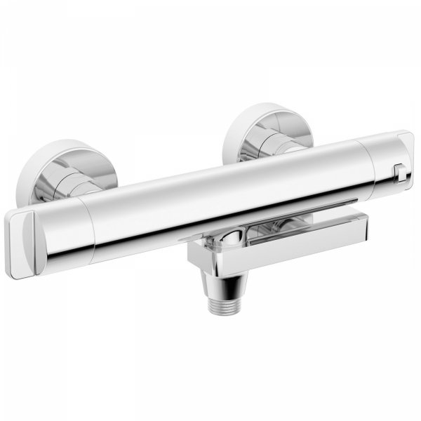 DEANTE - Bateria wannowa termostatyczna THERM ze składaną wylewką Chrom  BCH_01BT