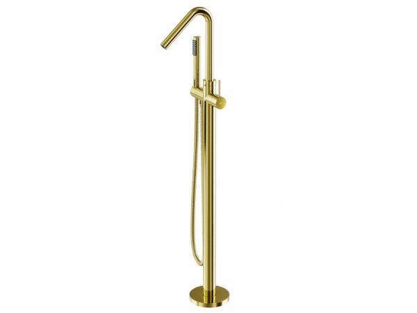 BESCO Bateria wannowa wolnostojąca Veo 3.0 jasne złoto BW-V3-JZ