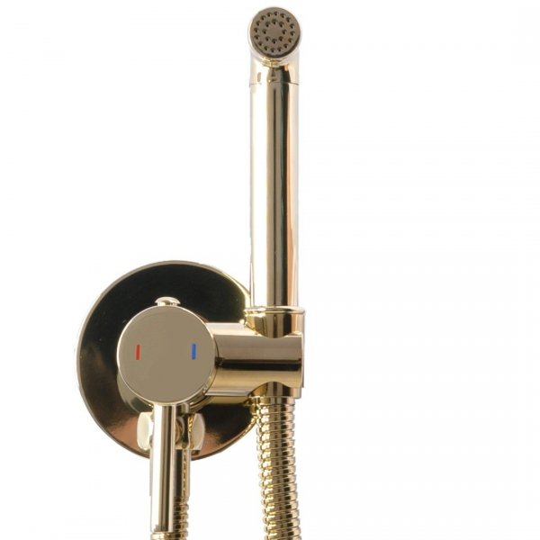 REA - Bateria Bidetowa LOOP Gold/Złota