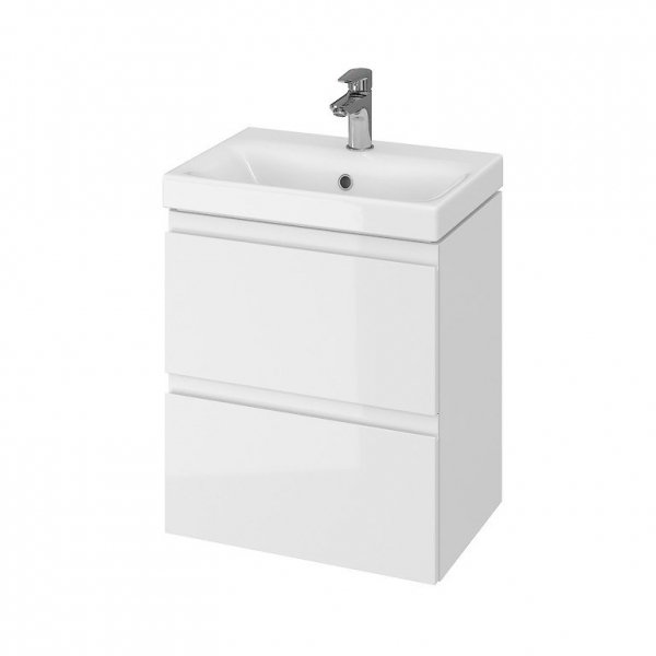 CERSANIT - Szafka podumywalkowa MODUO SLIM 50 biała  S929-006