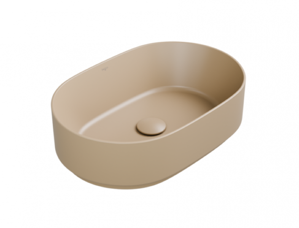 BESCO Umywalka nablatowa Lova Cera-Line 46 Matt Mokka UNCM-46-LOM