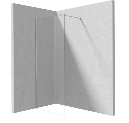DEANTE - Ścianka prysznicowa PRIZMA walk-in 100 cm chrom  KTJ_030P