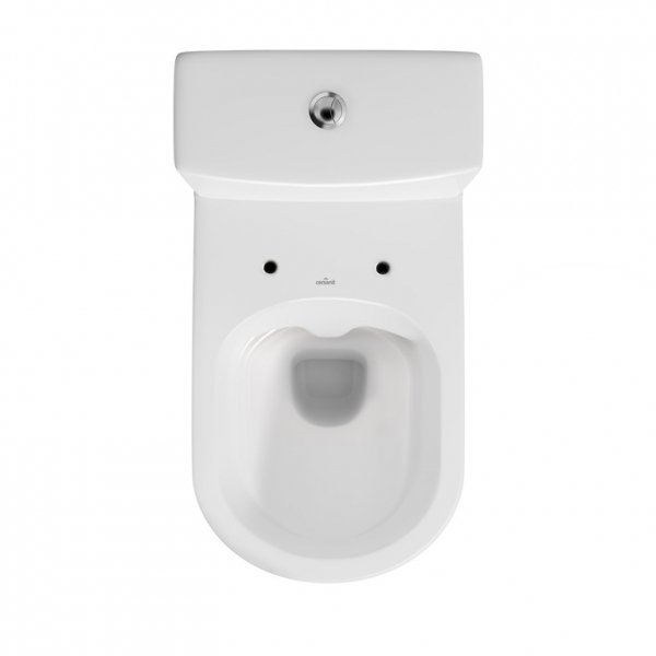 CERSANIT - Zestaw 601 - WC Kompakt CITY NEW CleonOn 010 z deską duroplastową, wolnoopadającą z funkcją łatwego wypinania  K35-035