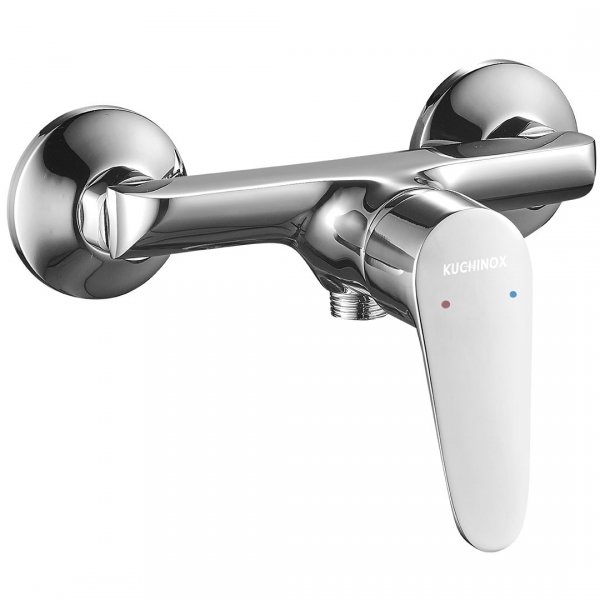 KUCHINOX - Bateria natryskowa SAGRA ścienna bez zestawu natryskowego Chrom    BQR_040D
