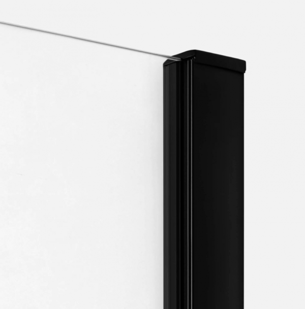 NEW TRENDY Drzwi wnękowe 140x200 Prime Black, podwójne D-0341A